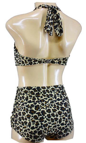 Grote foto aloha beachwear 50 bikini in leopard. kleding dames badmode en zwemkleding