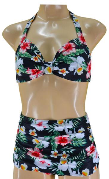 Grote foto aloha beachwear 50 bikini in tropical orchid. kleding dames badmode en zwemkleding