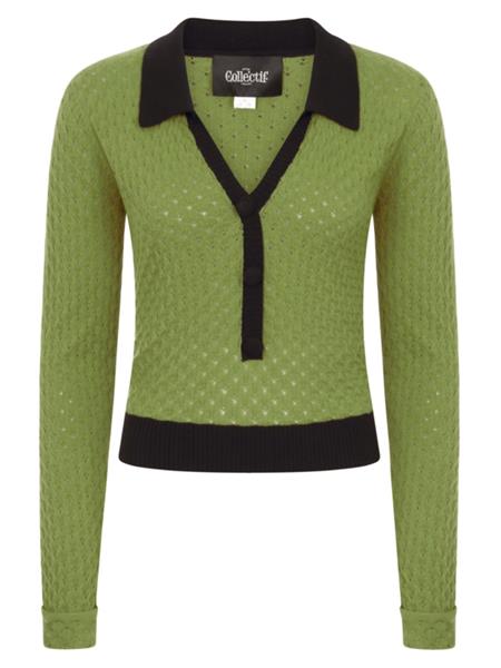Grote foto collectif lorrelei knitted top in small. kleding dames overige kledingstukken