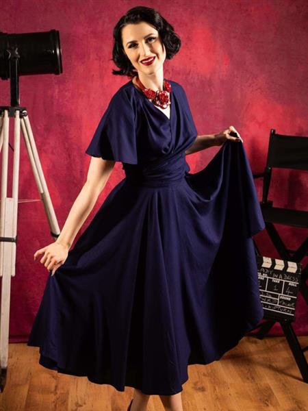 Grote foto what katie did felicity skirt navy. kleding dames jurken en rokken