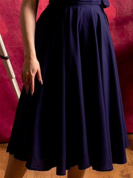 Grote foto what katie did felicity skirt navy. kleding dames jurken en rokken