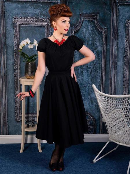 Grote foto what katie did felicity skirt black in medium. kleding dames jurken en rokken