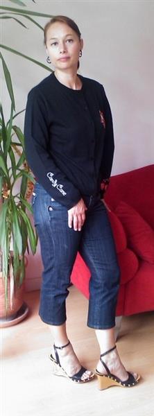 Grote foto suicide glam skull cardi suicide glam meets candy cane limited edition. kleding dames truien en vesten