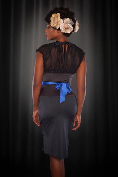 Grote foto kiss me deadly basblue chincher in large. kleding dames ondergoed
