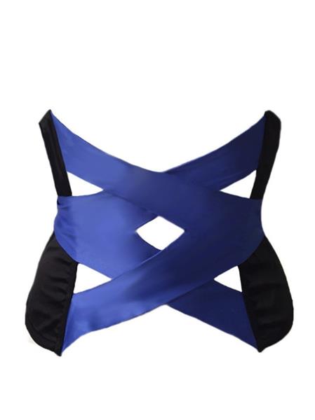 Grote foto kiss me deadly basblue chincher in large. kleding dames ondergoed