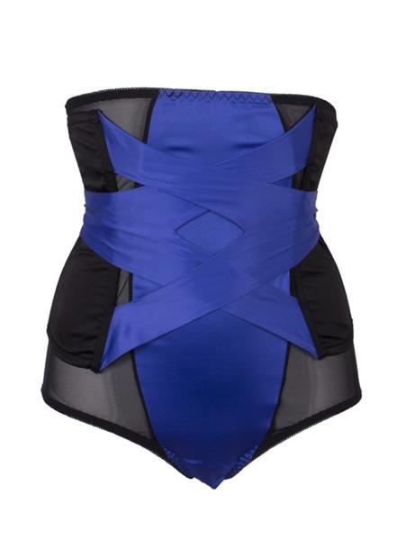 Grote foto kiss me deadly basblue chincher in large. kleding dames ondergoed