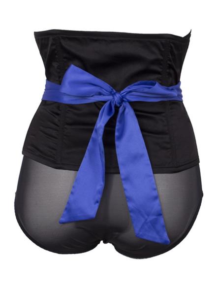 Grote foto kiss me deadly basblue chincher in large. kleding dames ondergoed