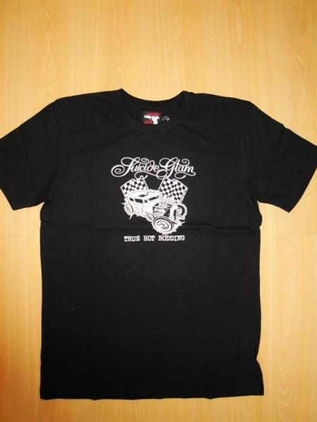 Grote foto suicide glam true hot rodding t shirt. kleding heren t shirts
