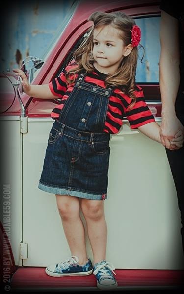 Grote foto rumble 59 kids denim dress. kinderen en baby overige
