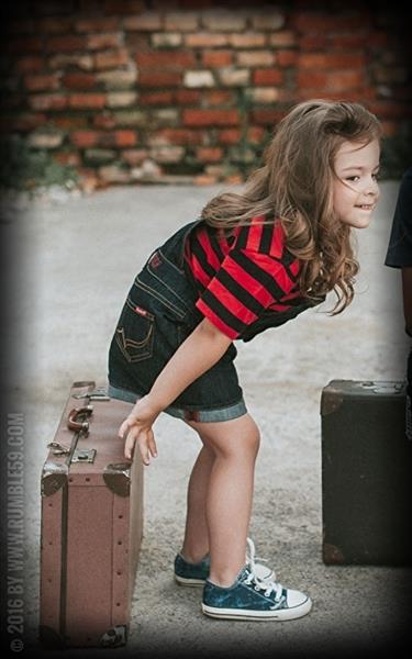 Grote foto rumble 59 kids denim dress. kinderen en baby overige