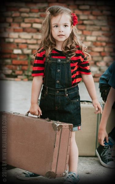 Grote foto rumble 59 kids denim dress. kinderen en baby overige