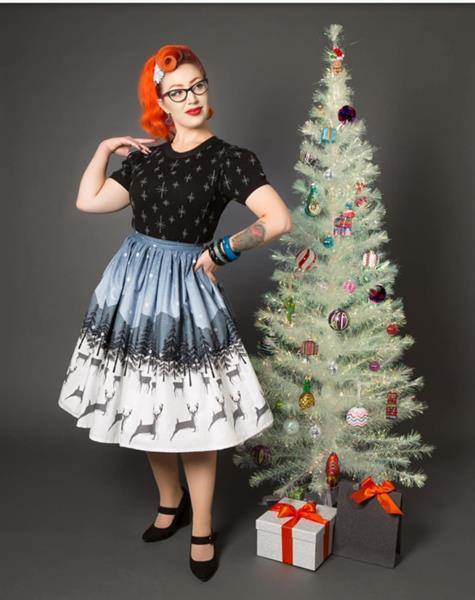 Grote foto miss fortune penelope jumper atomic stars nightsky in small. kleding dames overige kledingstukken
