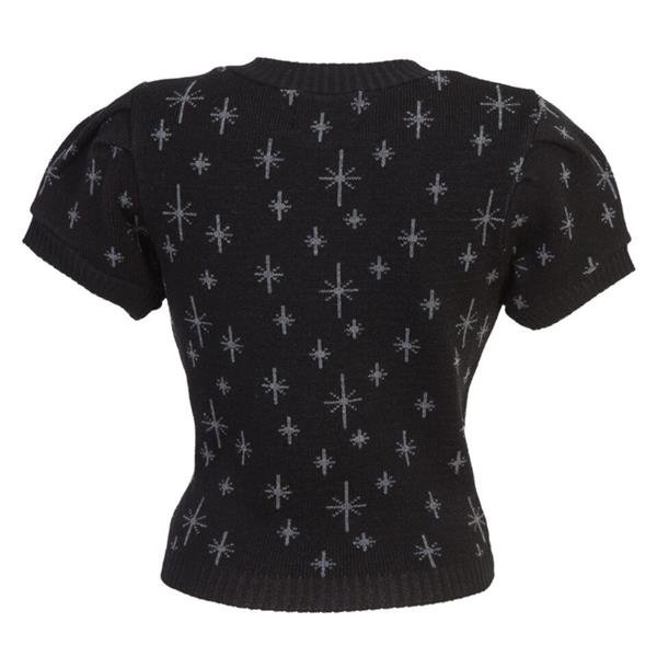 Grote foto miss fortune penelope jumper atomic stars nightsky in small. kleding dames overige kledingstukken