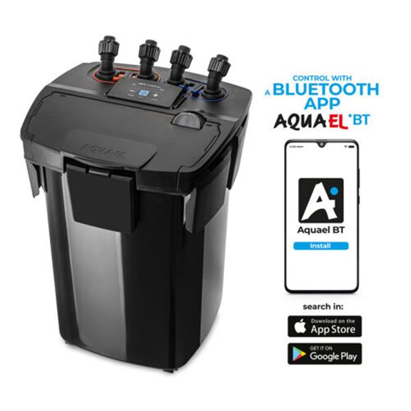 Grote foto aquael hypermax 4500 bt aquarium buitenfilter met bluetooth app besturing dieren en toebehoren vissenkommen