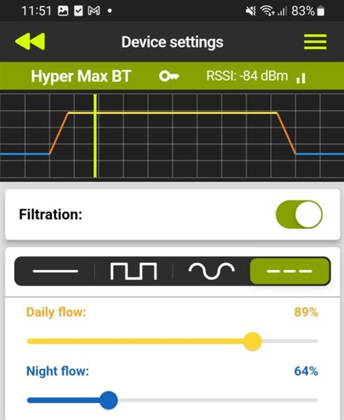 Grote foto aquael hypermax 4500 bt aquarium buitenfilter met bluetooth app besturing dieren en toebehoren vissenkommen