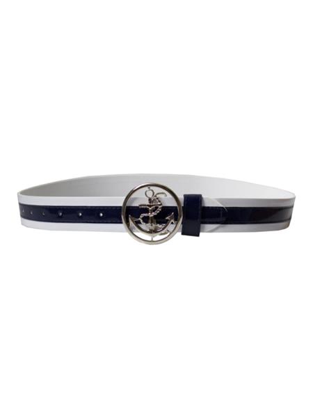 Grote foto collectif skipper belt red or navy. kleding dames overige kledingstukken