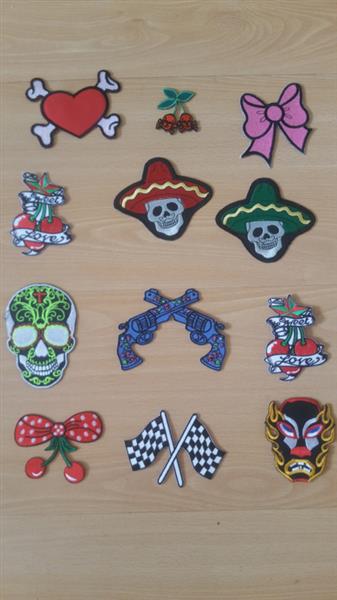 Grote foto patches. diversen overige diversen