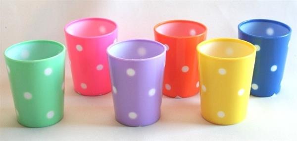 Grote foto kitsch kitchen polkadot beker. diversen overige diversen