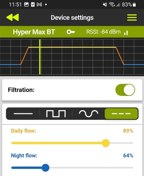 Grote foto aquael hypermax 4500 bt aquarium buitenfilter met bluetooth app besturing dieren en toebehoren vissenkommen