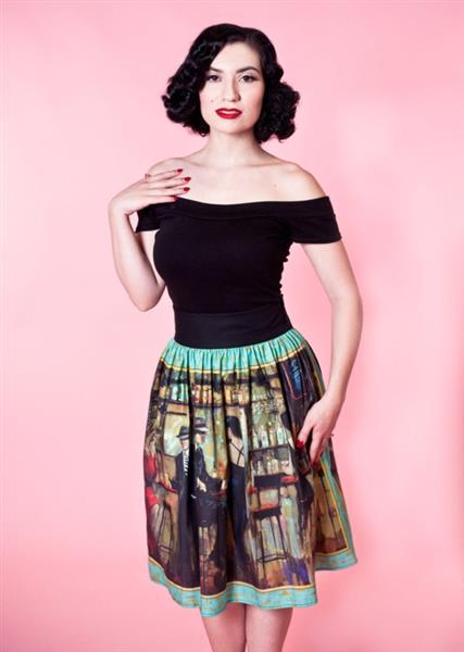 Grote foto heart of haute artisan skirt rendez vous in small. kleding dames jurken en rokken