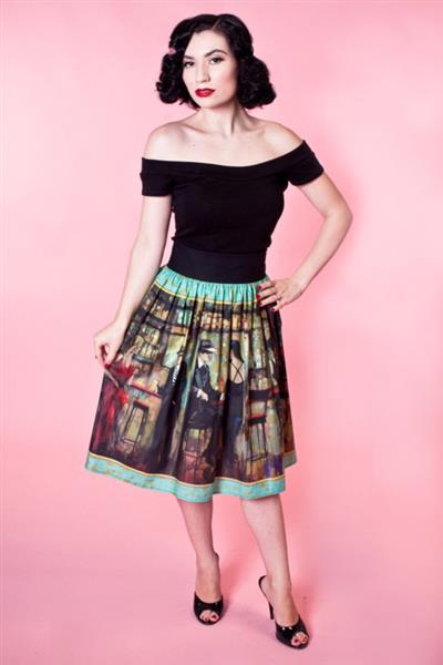 Grote foto heart of haute artisan skirt rendez vous in small. kleding dames jurken en rokken