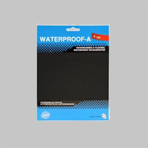 Grote foto veba schuurpapier vellen waterproof 5 vel doe het zelf en verbouw schuurmachines