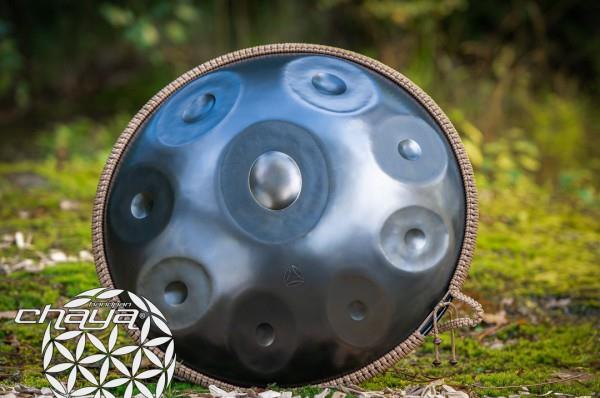 Grote foto chaya handpan c om 9 in 432hz genitreerd staal muziek en instrumenten overige muziek en instrumenten