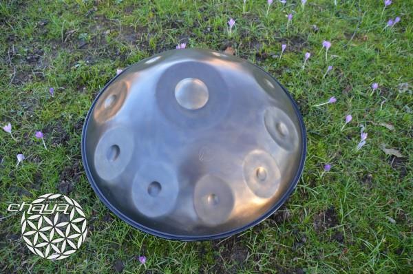 Grote foto chaya handpan c om 9 in 432hz genitreerd staal muziek en instrumenten overige muziek en instrumenten