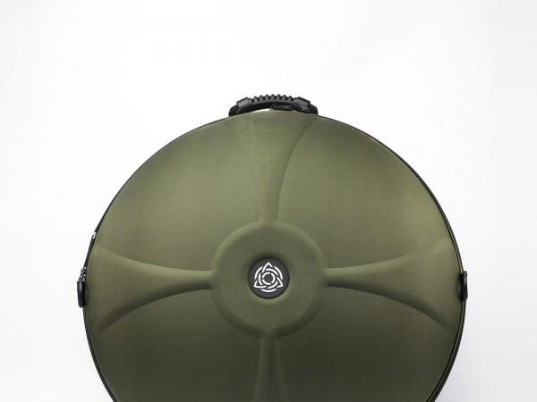 Grote foto handpanshop hardcase donker groen muziek en instrumenten overige muziek en instrumenten