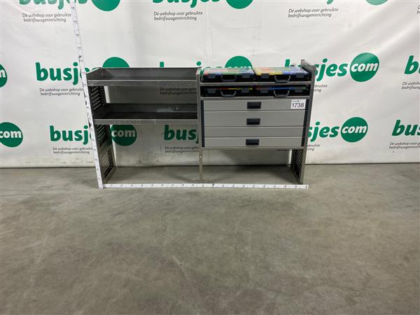 Grote foto aluca aluminium gebruikte bedrijfswagen inrichting nr 1738 auto onderdelen overige auto onderdelen