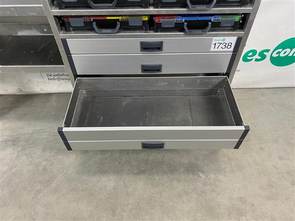 Grote foto aluca aluminium gebruikte bedrijfswagen inrichting nr 1738 auto onderdelen overige auto onderdelen