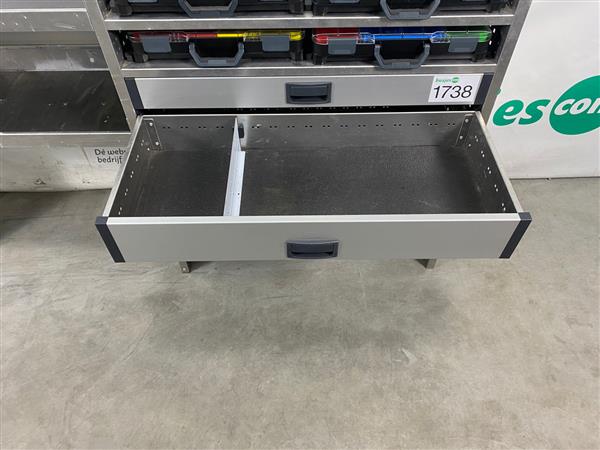 Grote foto aluca aluminium gebruikte bedrijfswagen inrichting nr 1738 auto onderdelen overige auto onderdelen
