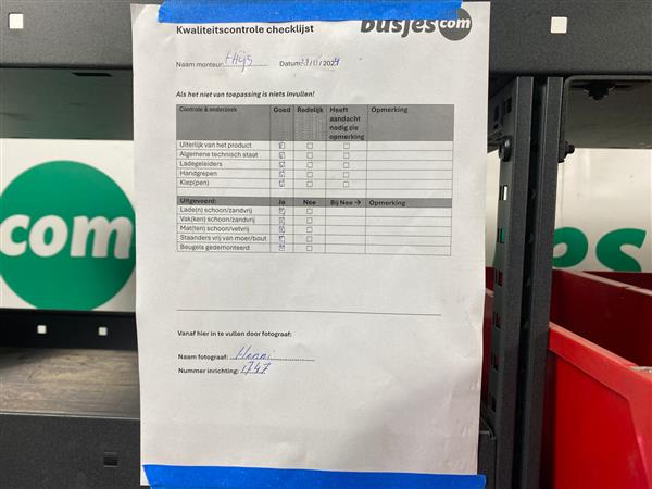 Grote foto modul gebruikte bedrijfswagen inrichting nr 1747 auto onderdelen overige auto onderdelen