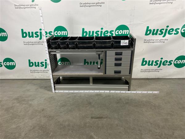 Grote foto aluca aluminium gebruikte bedrijfswagen inrichting nr 1746 auto onderdelen overige auto onderdelen