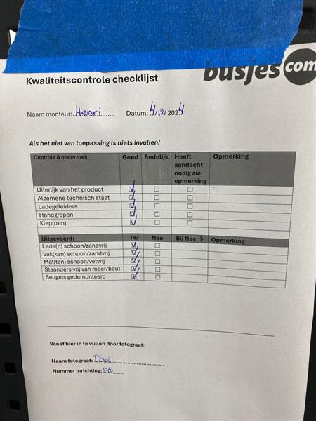 Grote foto modul gebruikte bedrijfswagen inrichting nr 1760 auto onderdelen overige auto onderdelen