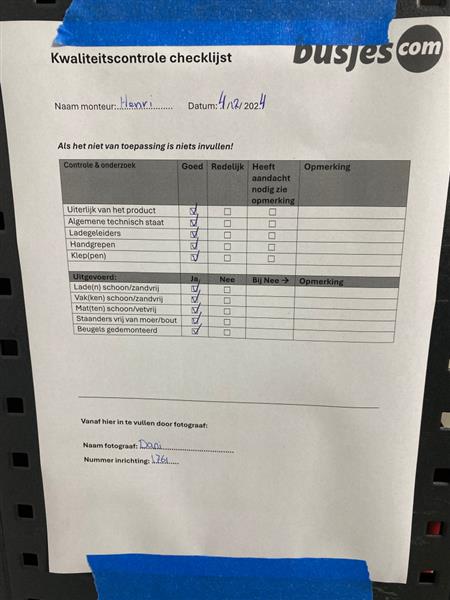 Grote foto modul gebruikte bedrijfswagen inrichting nr 1761 auto onderdelen overige auto onderdelen