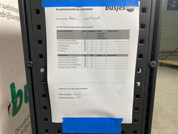 Grote foto modul gebruikte bedrijfswagen inrichting nr 1765 auto onderdelen overige auto onderdelen