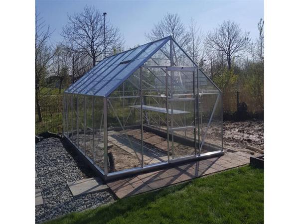 Grote foto tuinkas royal 128 256 x 383 x 218 cm b x d x h tuin en terras kassen en kweekspullen