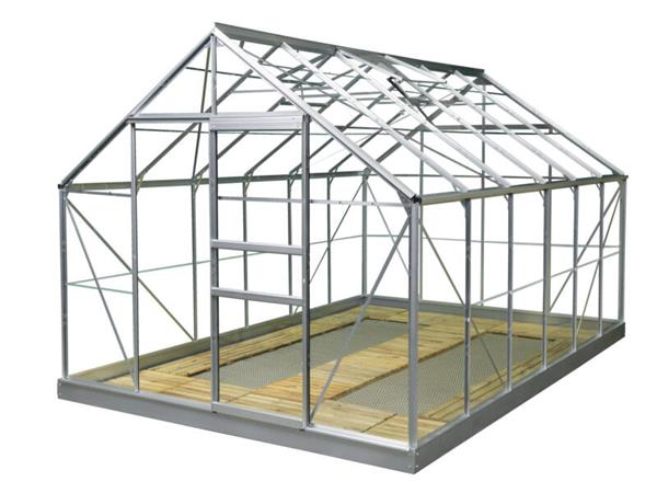 Grote foto tuinkas royal 128 256 x 383 x 218 cm b x d x h tuin en terras kassen en kweekspullen