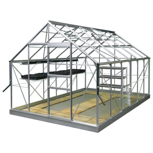 Grote foto tuinkas royal 128 full options 256 x 383 x 218 tuin en terras kassen en kweekspullen