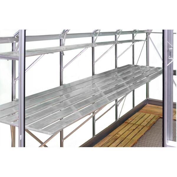 Grote foto tuinkas royal 128 full options 256 x 383 x 218 tuin en terras kassen en kweekspullen