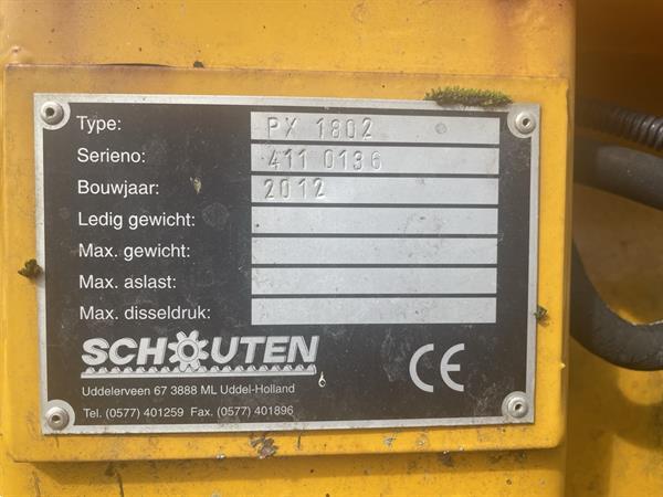 Grote foto schouten phoenix px1802 agrarisch uithalers en verdelers