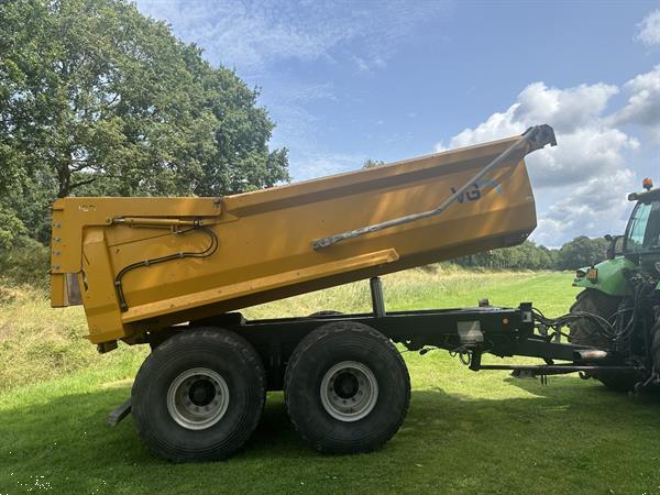 Grote foto vgm zk 22 2 zand kipper agrarisch aanhangwagens