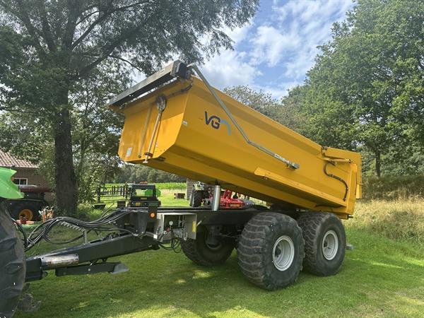 Grote foto vgm zk 22 2 zand kipper agrarisch aanhangwagens