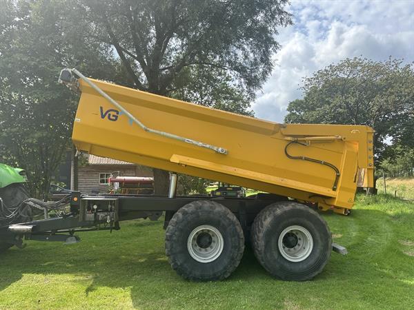 Grote foto vgm zk 22 2 zand kipper agrarisch aanhangwagens