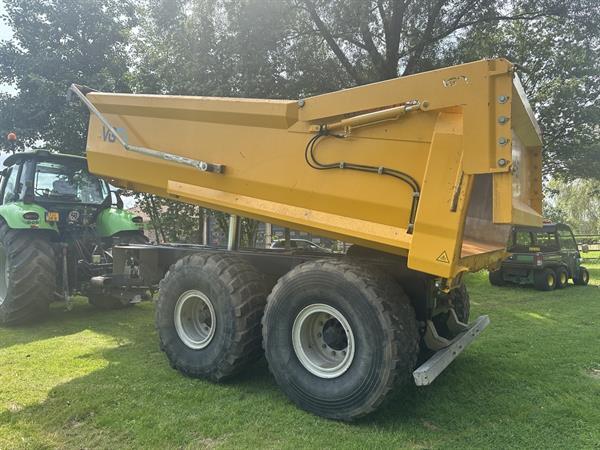 Grote foto vgm zk 22 2 zand kipper agrarisch aanhangwagens