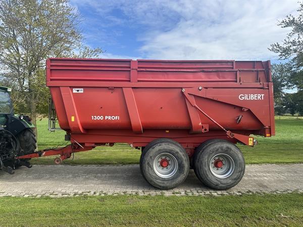 Grote foto gilibert 13 tons lanbouw kipper agrarisch aanhangwagens