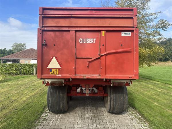 Grote foto gilibert 13 tons lanbouw kipper agrarisch aanhangwagens