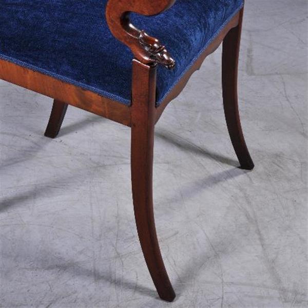Grote foto antieke armstoelen stel van 2 hollandse biedermeier armstoelen bureaustoelen ca. 1825 no941151 antiek en kunst stoelen en banken