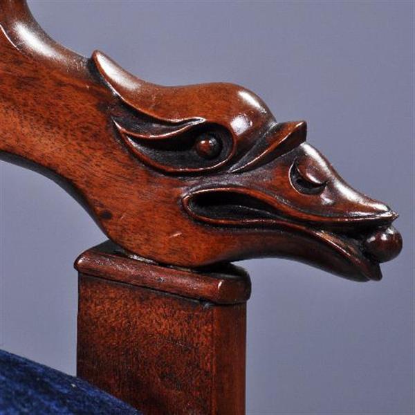 Grote foto antieke armstoelen stel van 2 hollandse biedermeier armstoelen bureaustoelen ca. 1825 no941151 antiek en kunst stoelen en banken